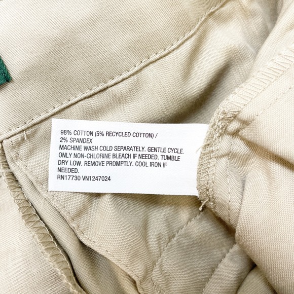 Wild Fable Women's Beige Khaki Wide Leg Raw Hem Waistband Pants Size XXS - Picture 6 of 7